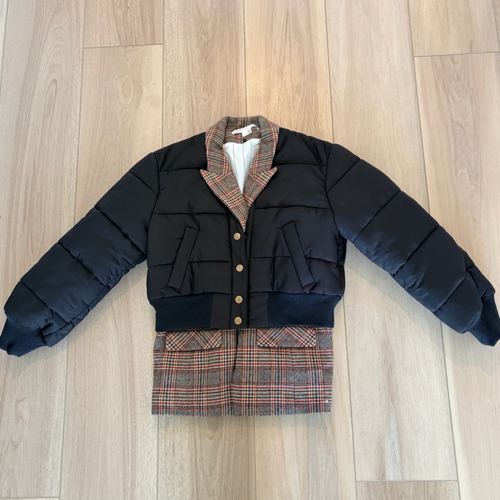 Veronica Beard LARKIN PUFFER BLAZER JACKET size 10 NWOT - Picture 3 of 8